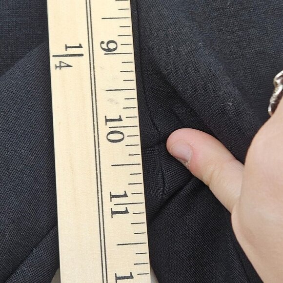 J. Crew Pixie Pants Black Women’s Size 4 High Rise Skinny Minimalist Evening - Picture 9 of 10